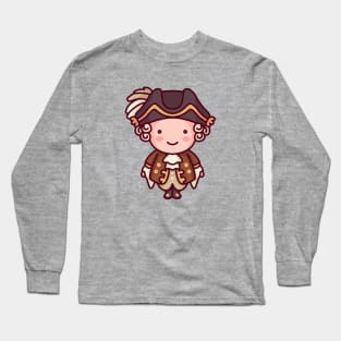 Kawaii King Louis XVI Character Long Sleeve T-Shirt